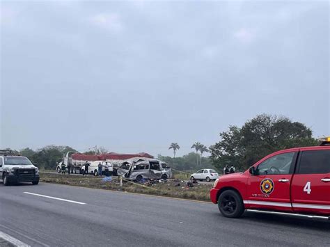 Tres Cubanos Muertos Y 15 Migrantes Lesionados Deja Volcadura De Van En