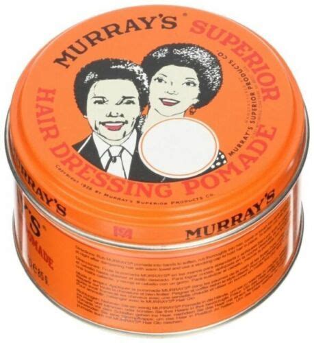 Murrays Superior Hair Dressing Pomade 3 Oz 74704100007 Ebay