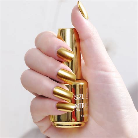 Metallic Nail Polish Magic Mirror Effect Chrome Nail Art Polish