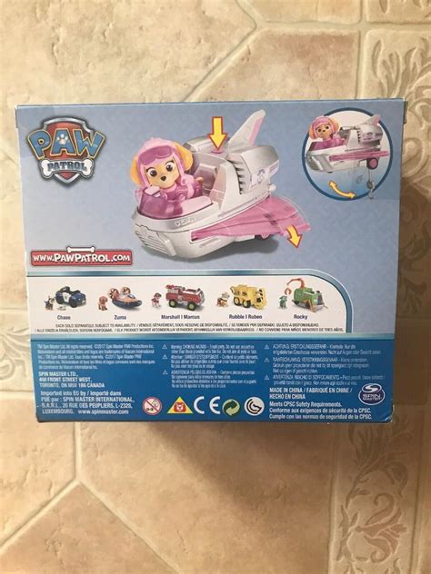 Paw Patrol Skye’s Rescue Jet Vehicle With Extendable Wings And Figure New 1996692169