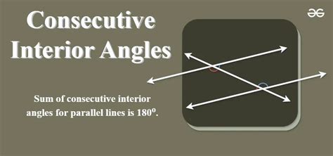 Consecutive Interior Angles Definition Theorems And Examples