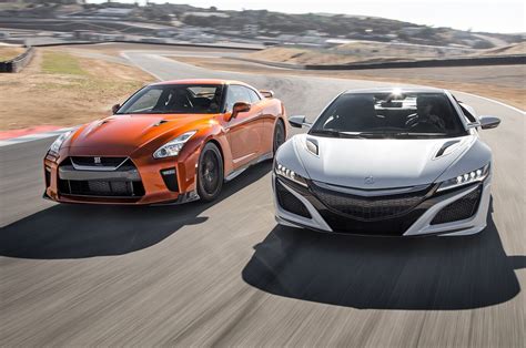 Comparativa Acura Nsx 2017 Vs Nissan Gt R 2017 Motor Trend En Español