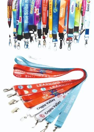 Printed Id Card Lanyard at best price in Sas Nagar | ID: 2852949130755