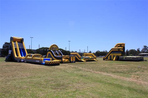 Ninja Warrior Inflatable Obstacle Course Sydney Package