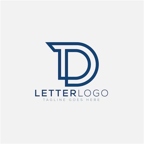 Premium Vector Dt Logo Design Template Vector Graphic Branding Element