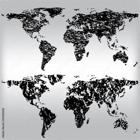 Fototapeta mapa świata dla dzieci abstract world maps Fototapety dla