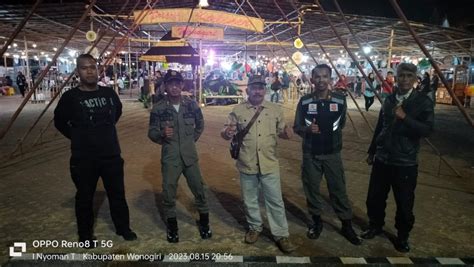 Pengamanan Festival Agustus Merdeka Tahun Satpol Pp Kab Wonogiri