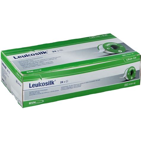 Leukosilk 1 25 Cm X 5 M 24 St Shop Apotheke