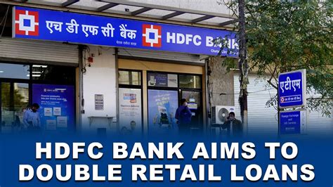 Hdfc Bank Aims To Double Retail Loans Hybiz Tv Youtube