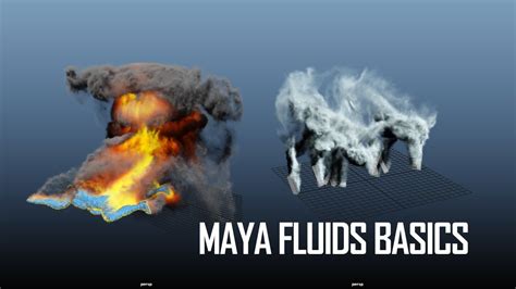 Maya Fluids Basics Tutorial Youtube