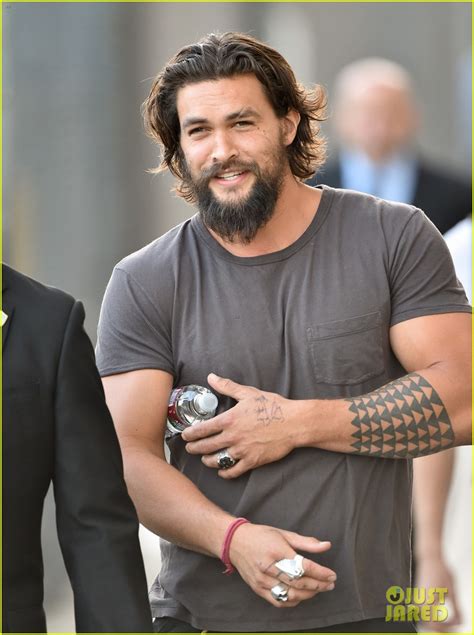 Jason Momoa Gets Grilled Over Aquaman Rumors Watch Now Photo