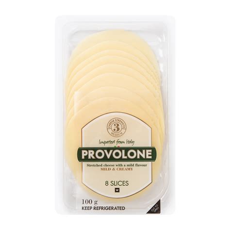 Provolone Cheese Slices 100 G Za