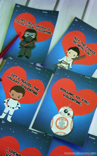 Force Awakens Printable Valentine Png