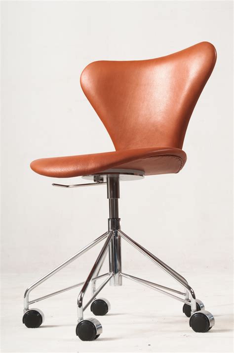 Arne Jacobsen Kontorstol Syveren Model Fremstillet Hos Fritz