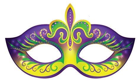Mardi Gras Mask, Beads, Tradition, Carnival, Festive PNG