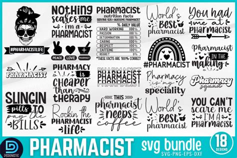 Pharmacist Svg Bundle By DESIGNS DARK TheHungryJPEG