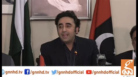 LIVE PPP Leader Bilawal Bhutto Zardari Important Press Conference