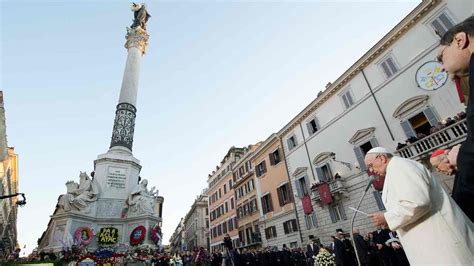 Solennità dell Immacolata Papa Francesco lo rifà ma questa volta non