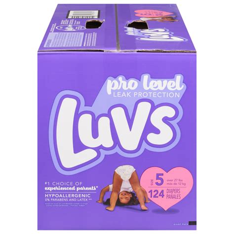 Save on Luvs Pro Level Nickelodeon Paw Patrol Size 5 Diapers 27+ lbs ...