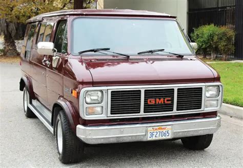 California Original Gmc Vandura Original Miles Show Van