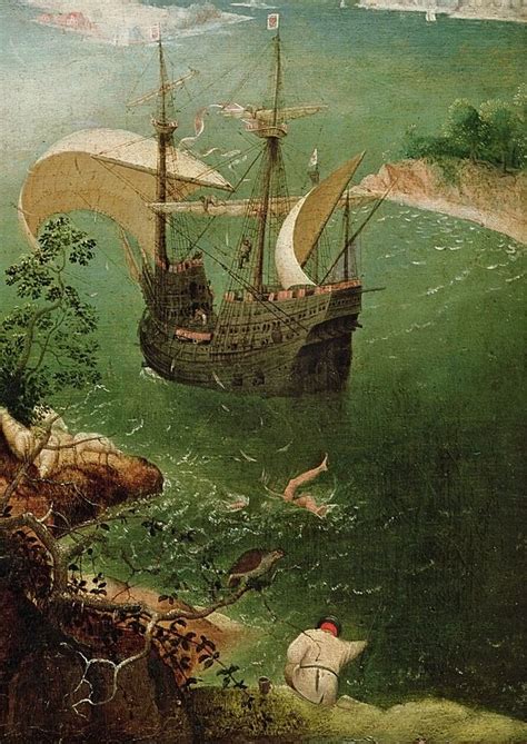 Tierradentro Landscape With The Fall Of Icarus Detail C 1558