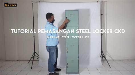 Tutorial Pemasangan Steel Locker Lion L Pintu Ckd Youtube