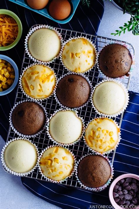 Steamed Cake Mushi Pan 蒸しパン • Just One Cookbook