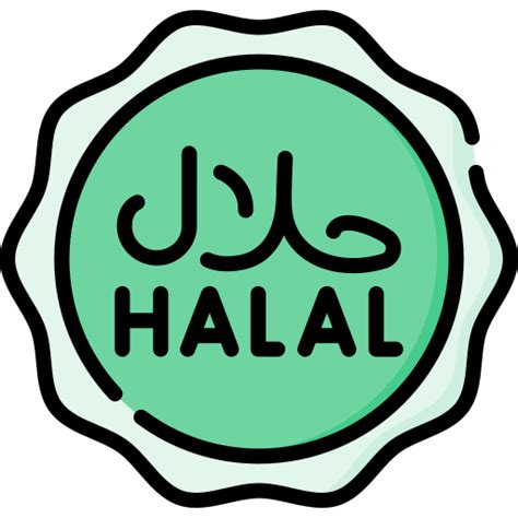 Halal Special Lineal color icon