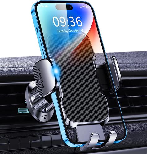 Glangeh Handyhalterung Auto L Ftung Upgrade Hakenclip Handy