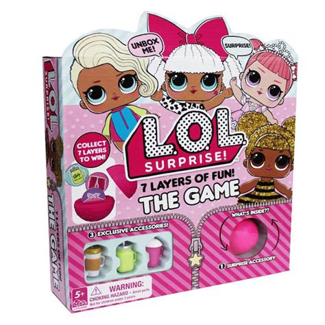 LOL Surprise! 7 Layers of Fun! The Game - Thekidzone