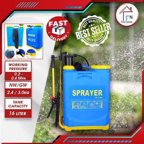 L Manual Knapsack Pressure Spot Sprayer Pam Racun Manual L