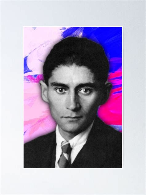 Póster Ilustraciones de Franz Kafka Retrato de Franz Kafka Arte de