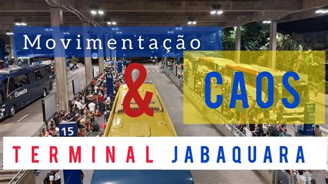 Terminal Jabaquara Movimentacao V Spera De Carnaval Youtube