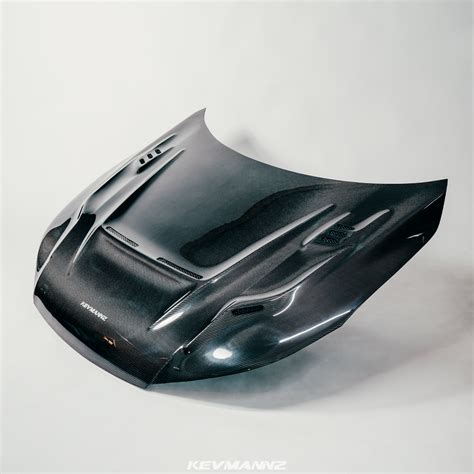 Carbon Fiber Hood Thunder Vented Style For Th Gen Accord Sedan