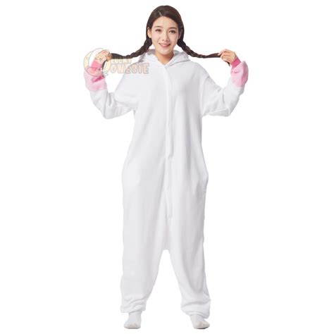 Eevee Evolution Sylveon Costume Onesie Easy Halloween Cosplay Idea