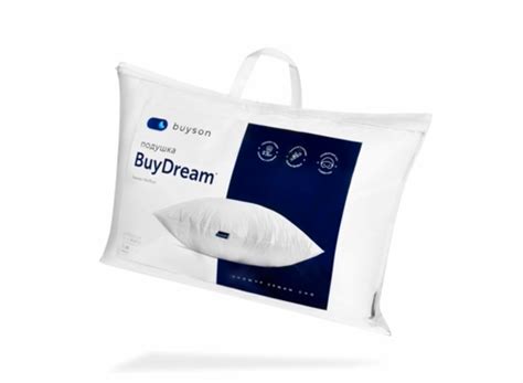 Подушка buyson BuyDream с аэробамбуком набивная | отзывы