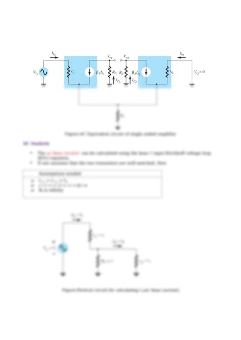 Solution Differential Amplifiers Using Bjt New Studypool