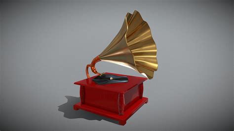 Phonograph Download Free 3d Model By Wud02879 9337800 Sketchfab