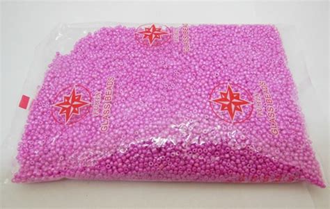 1Bag X 12000Pcs Opaque Glass Seed Beads 3mm Fuschia Color Be Gs89