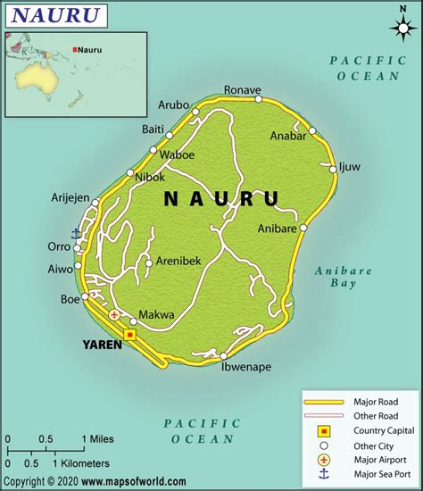 What Are The Key Facts Of Nauru Nauru Island Nations World Geography