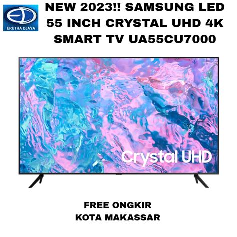 Jual Samsung Led 55 Inch Crystal Uhd 4k Smart Tv 55cu7000 Shopee