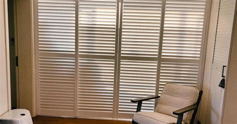 Plantation Shutters For Sliding Glass Door