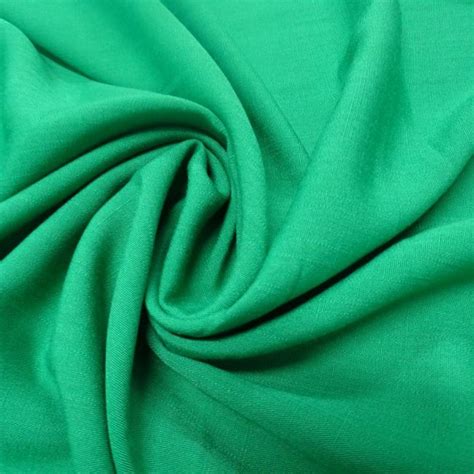 Tecido Viscose Slub Trama De Linho Cor Verde Bandeira Claro Pantone