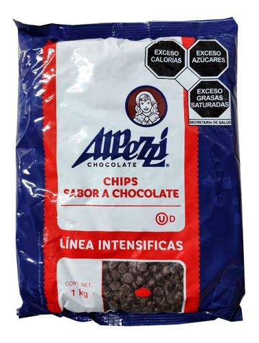 Chispas Sabor Chocolate Semiamargo Alpezzi 1kg MercadoLibre