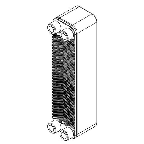 Changeur De Chaleur Plaques Bras Es Abz Termoleader Liquide