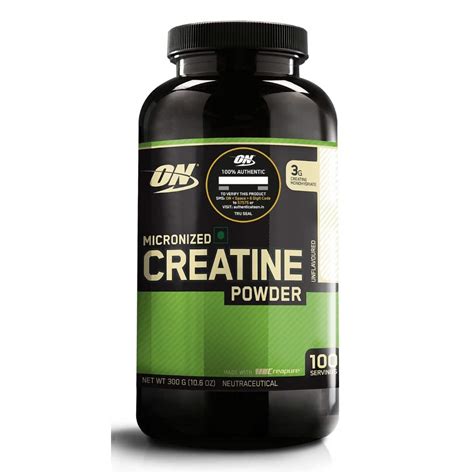 Optimum Nutrition On Micronized Creatine Monohydrate Powder Nutrabay™