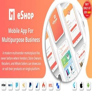 Eshop Multi Vendor Ecommerce App Ecommerce Vendor Marketplace