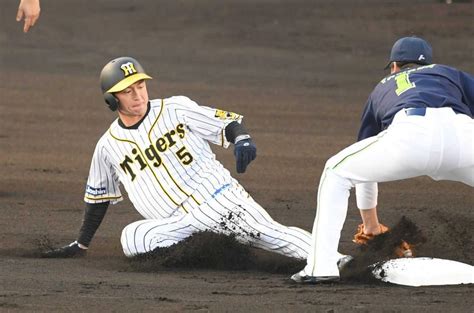 阪神・近本 2戦連続の猛打賞で3割に到達 15盗塁目はセトップに1差阪神タイガースデイリースポーツ Online