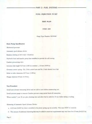 Ford 2600 Tractor Service Repair Manual | PDF