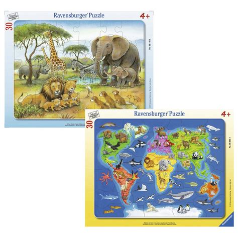 30 Teile Ravensburger Kinder Rahmen Puzzle Kaufland De